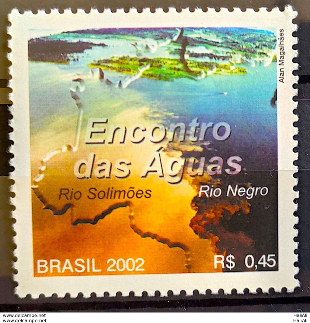 C 2480 Brazil Stamp Meeting Of Amazonas Rio Solimoes Rio Negro 2002 - Neufs