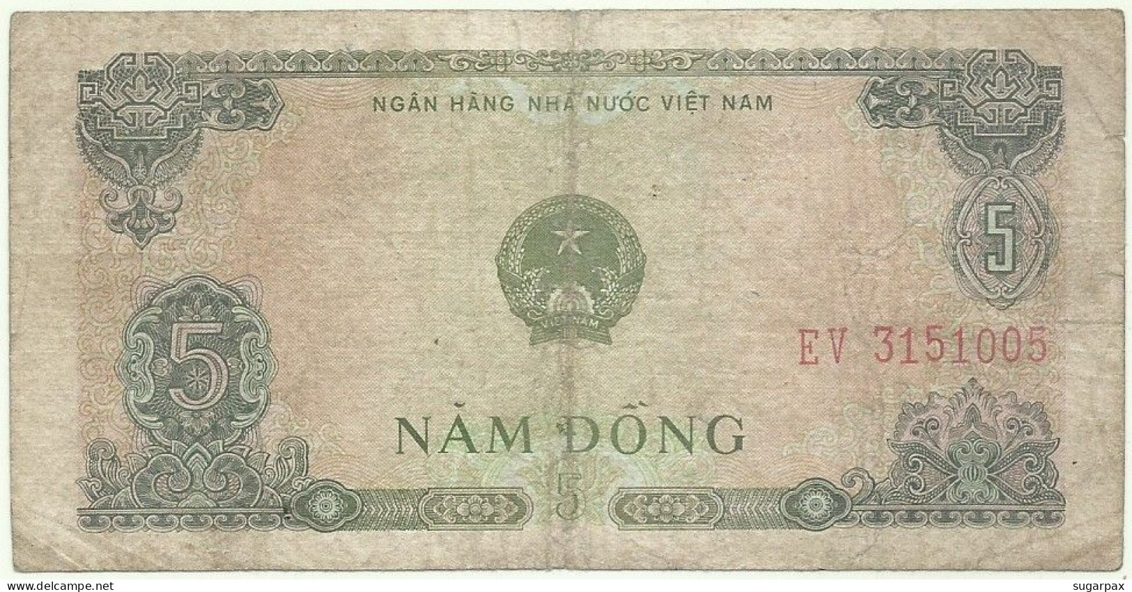 VIETNAM - 5 Dông - 1976 - P 81.b - Serie EV - VIET NAM - Viêt-Nam