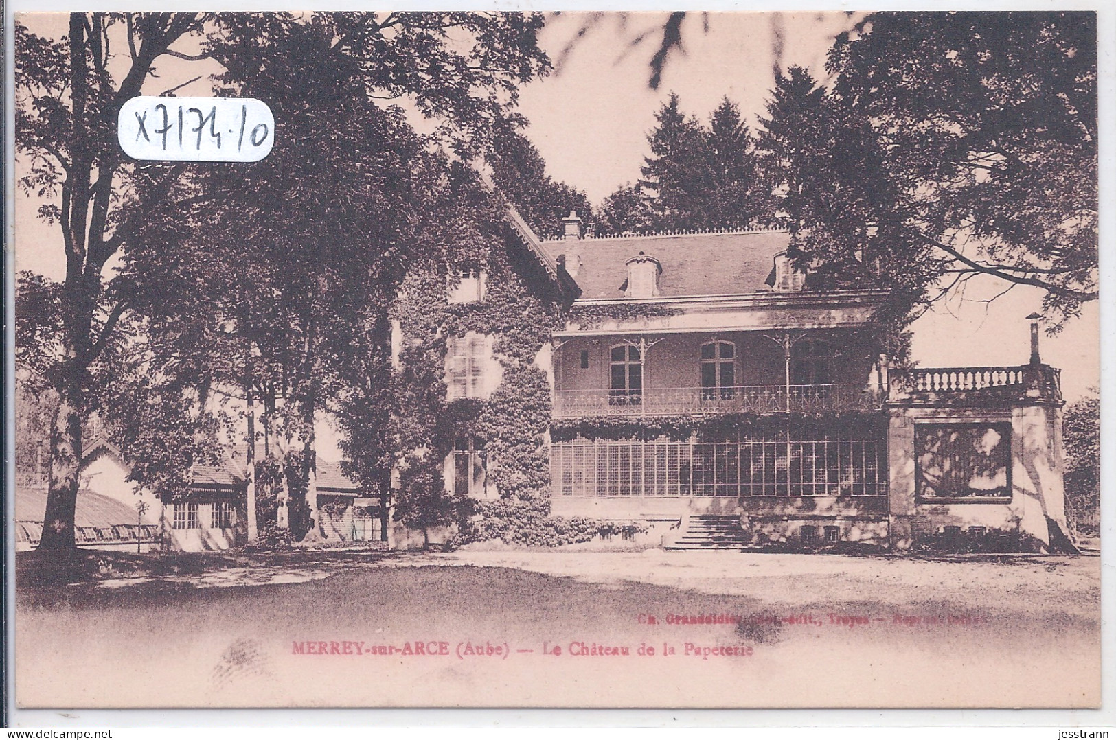 MERREY-SUR-ARCE- LE CHATEAU DE LA PAPETERIE - Bar-sur-Seine