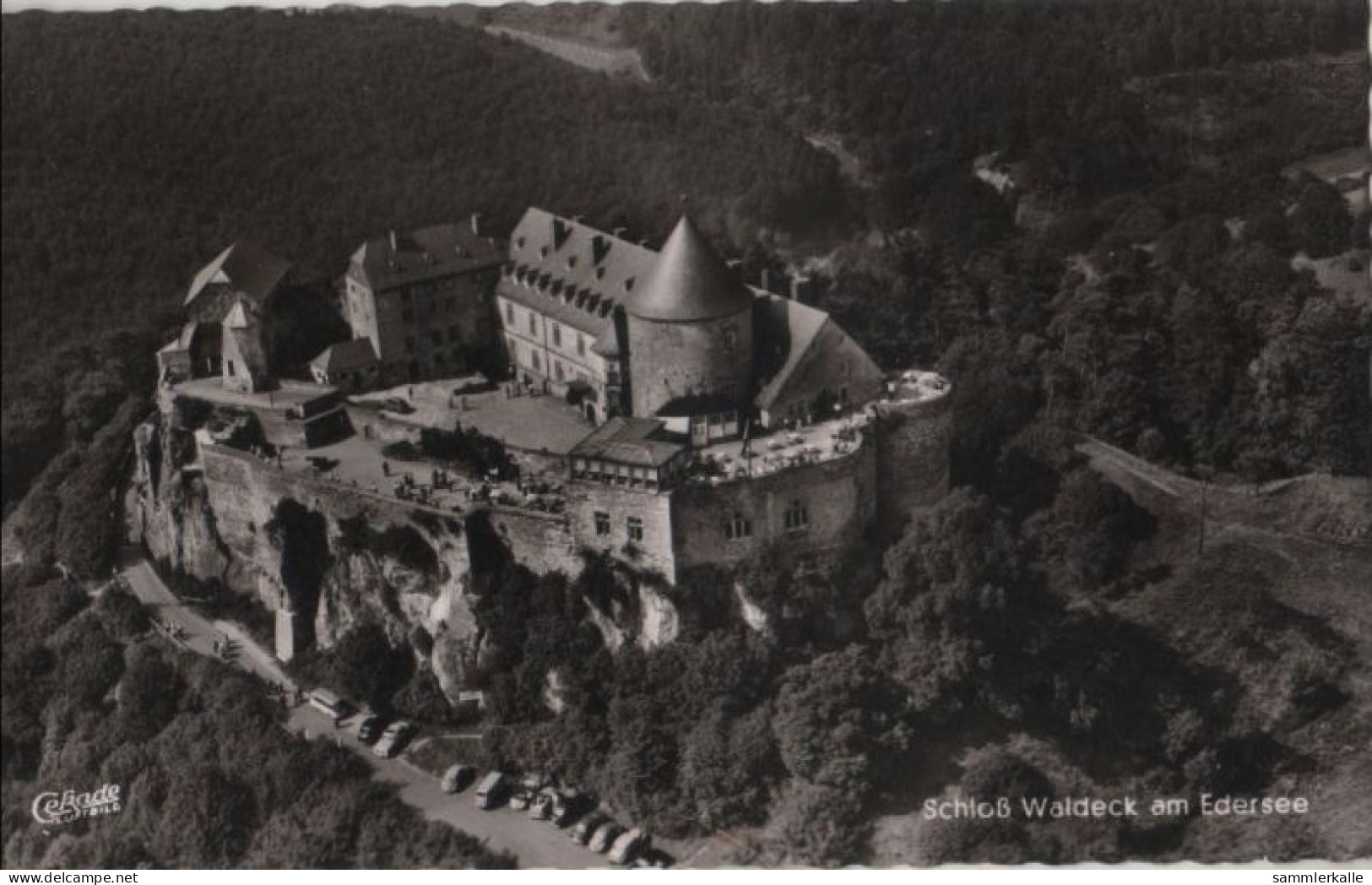 41907 - Edersee - Schloss Waldeck - 1958 - Edersee (Waldeck)