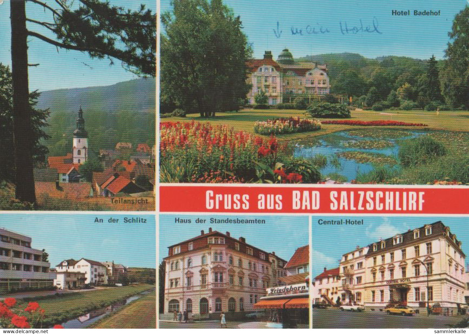 28060 - Bad Salzschlirf - U.a. An Der Schlitz - 1985 - Fulda