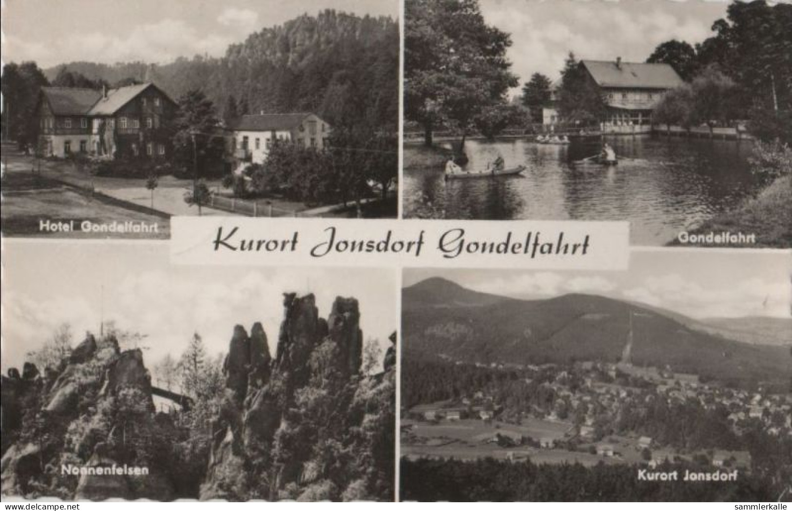 84071 - Jonsdorf - Gondelfahrt, U.a. Hotel - 1965 - Jonsdorf