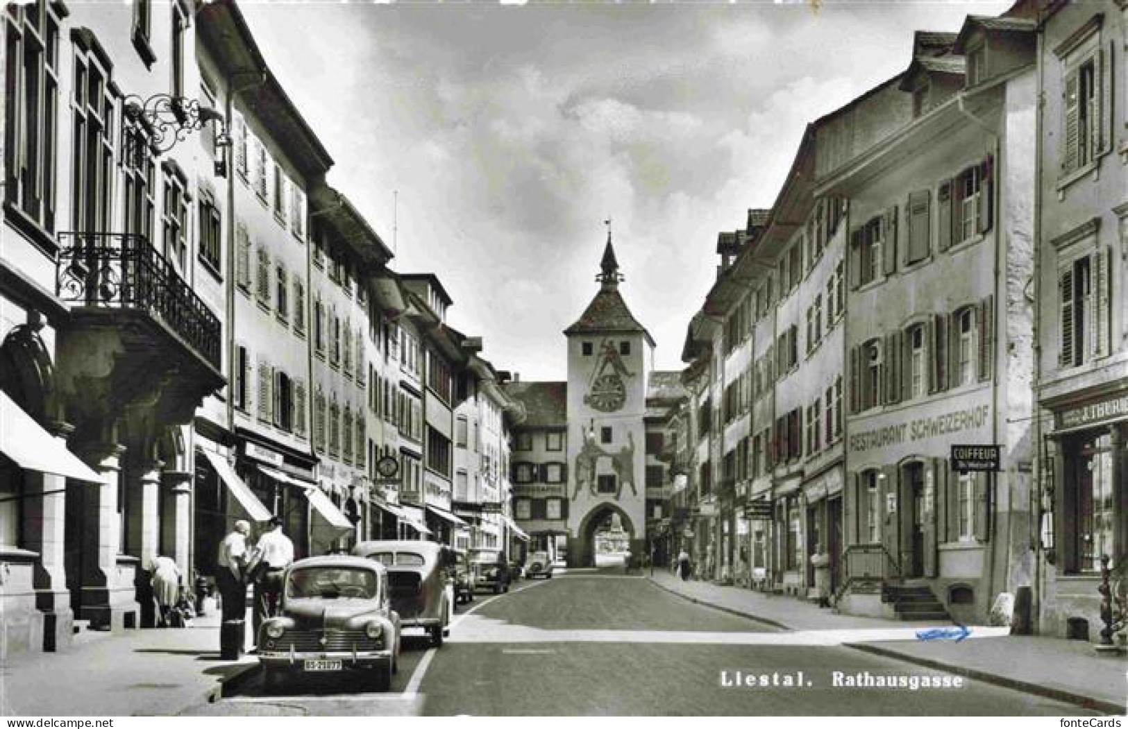 13969002 LIESTAL_BL Rathausgasse Stadttor - Autres & Non Classés