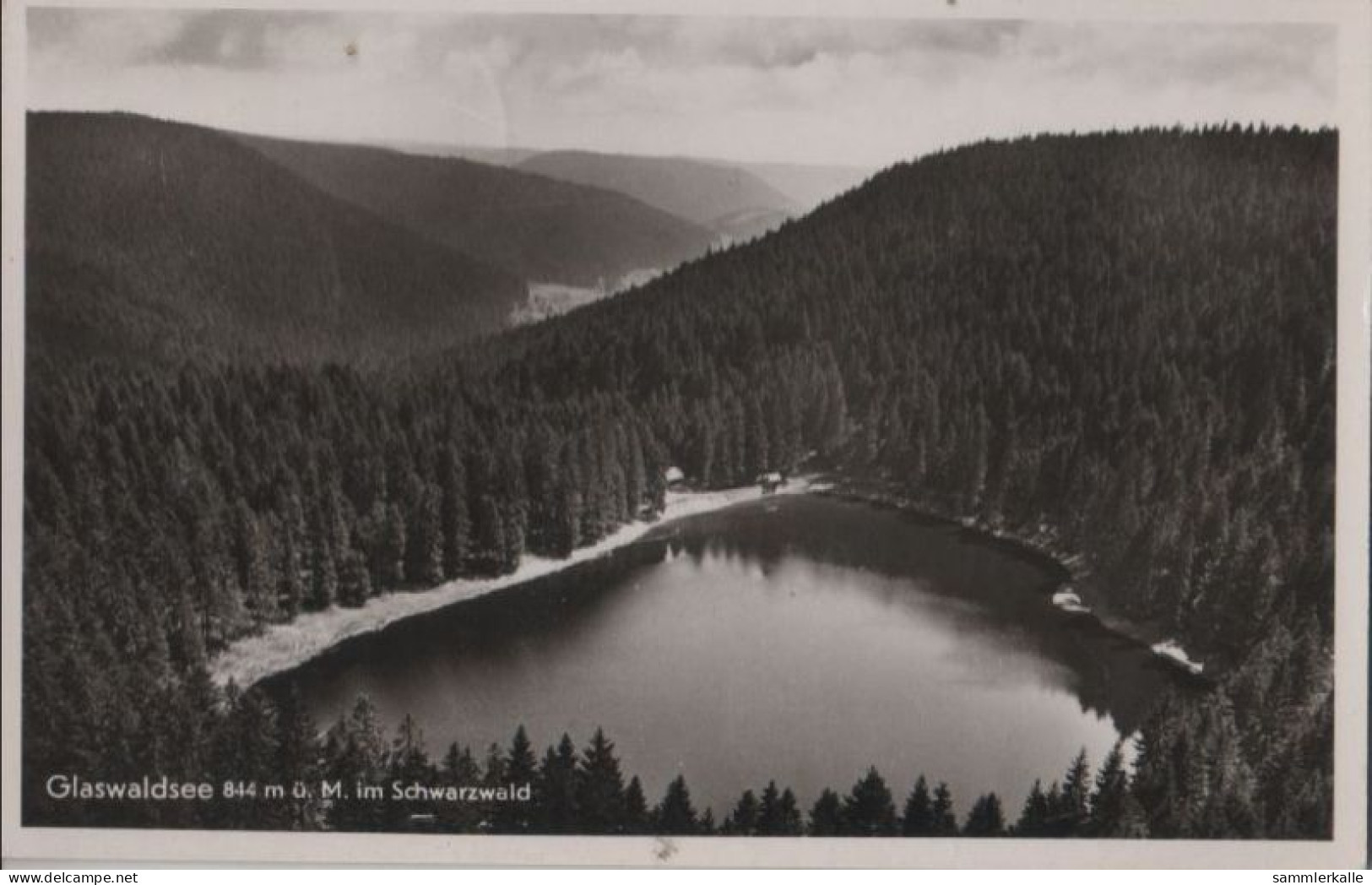 59920 - Glaswaldsee - 1952 - Bad Rippoldsau - Schapbach