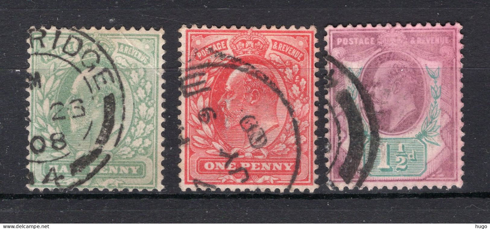 GROOT BRITTANIE Yt. 106/108° Gestempeld 1902-1910 - Used Stamps