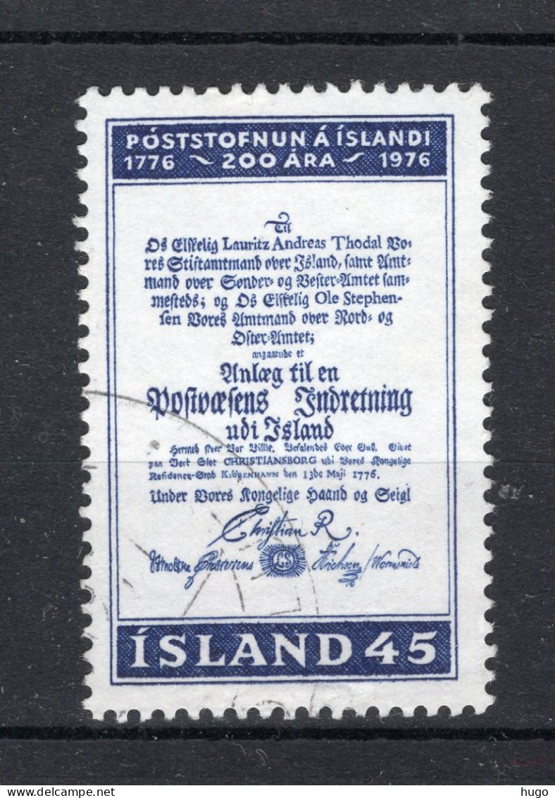IJSLAND Yt. 470° Gestempeld 1976 - Used Stamps
