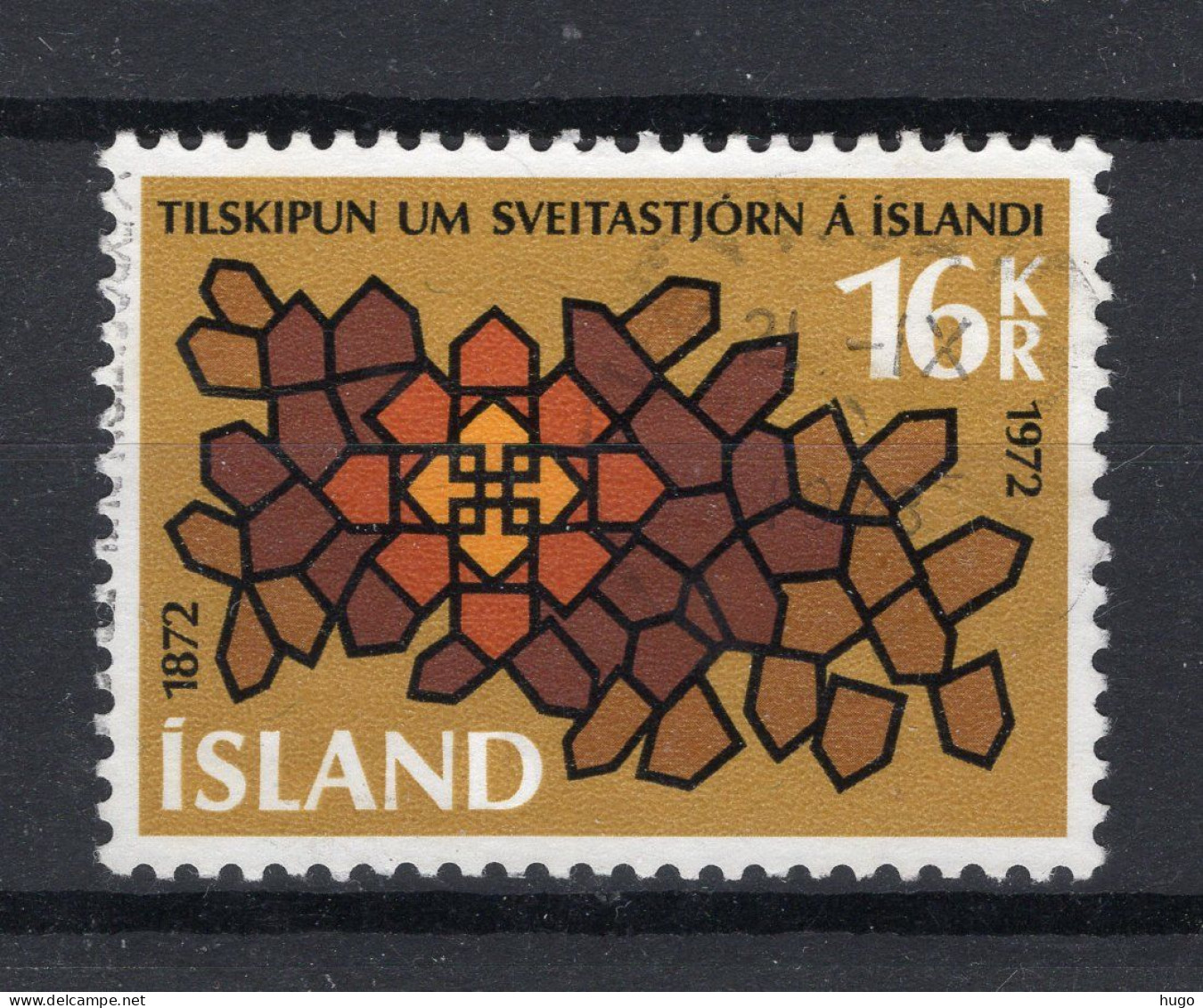 IJSLAND Yt. 416° Gestempeld 1972 - Gebraucht