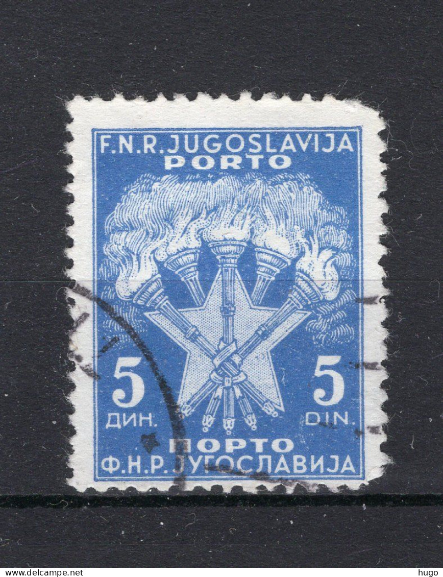 JOEGOSLAVIE Yt. T116° Gestempeld Portzegel 1953 - Strafport