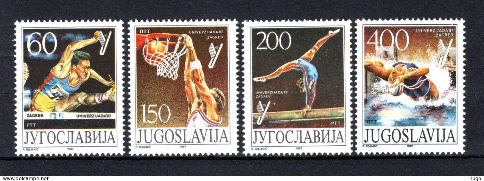 JOEGOSLAVIE Yt. 2111/2114 MNH 1987 - Neufs