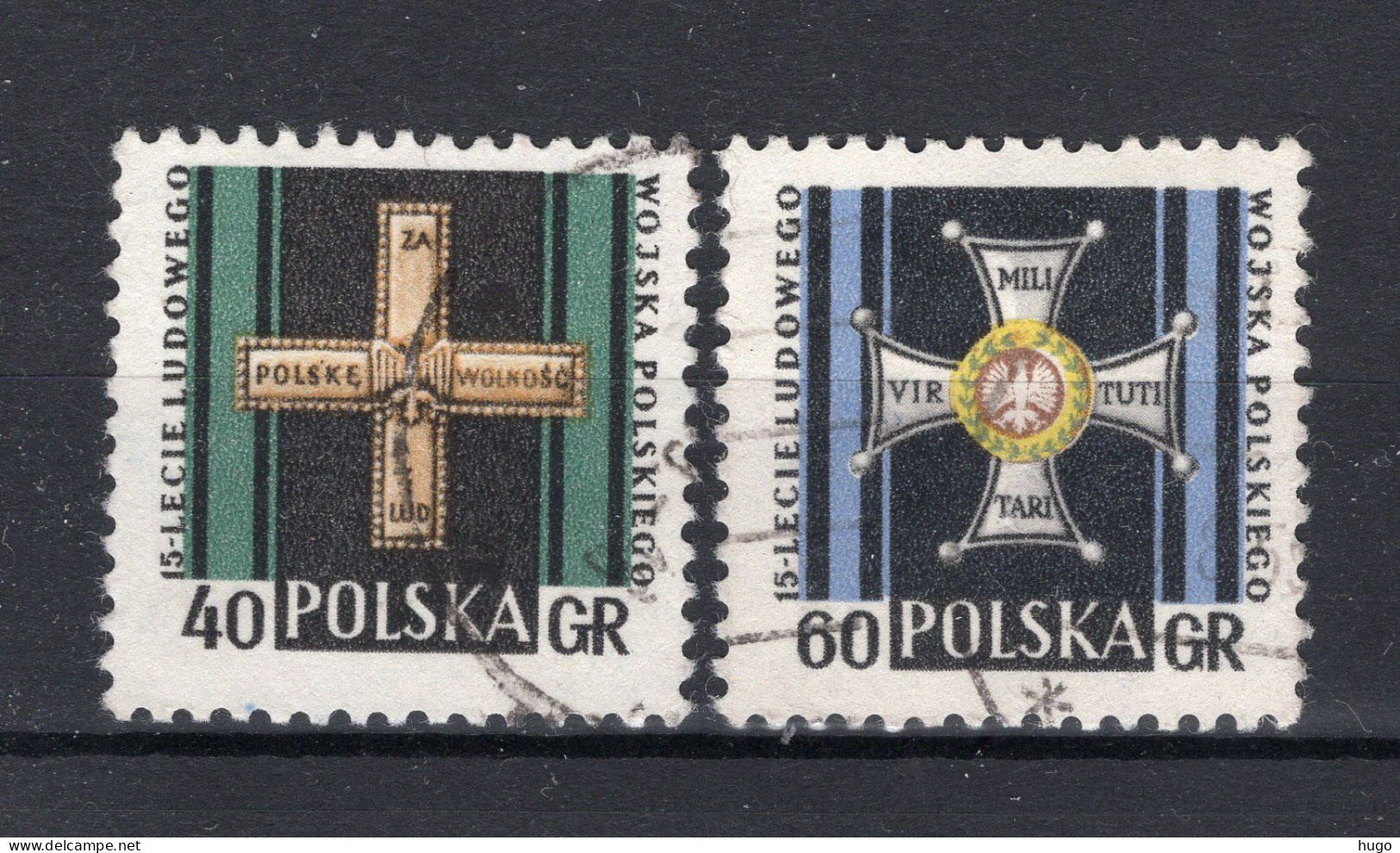 POLEN Yt. 941/942° Gestempeld 1958 - Gebraucht