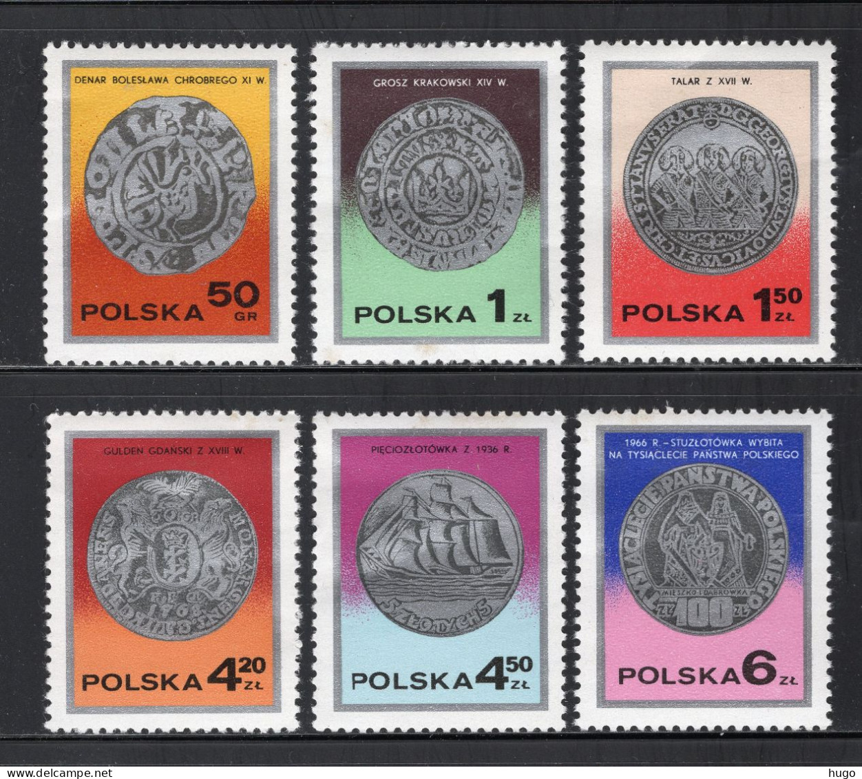 POLEN Yt. 2354/2359 MNH 1977 - Ungebraucht