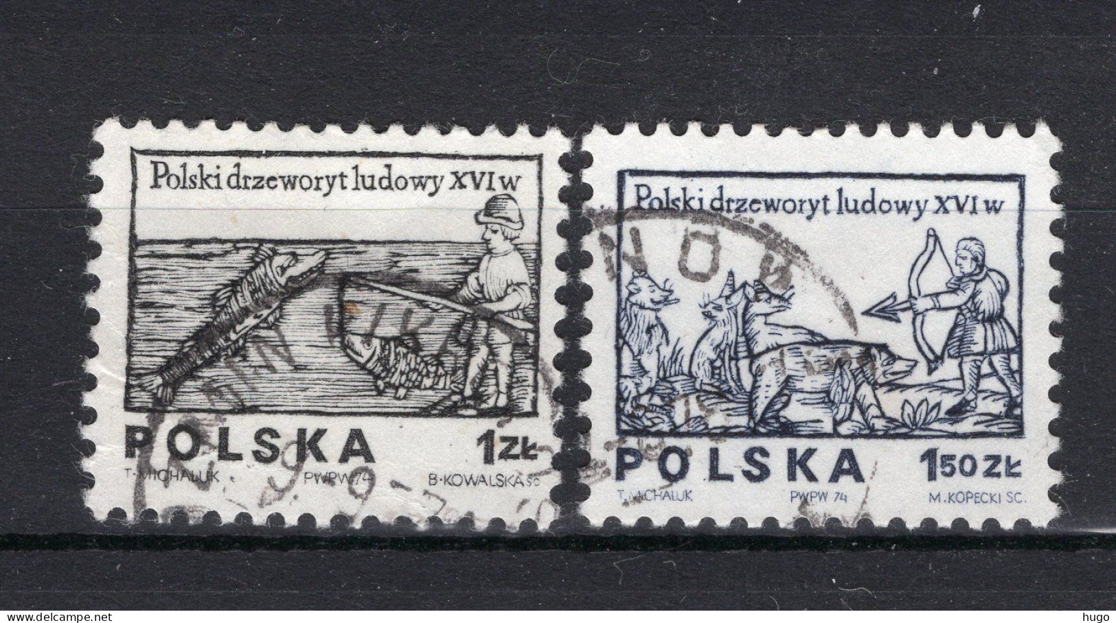 POLEN Yt. 2189/2190° Gestempeld 1974 - Used Stamps