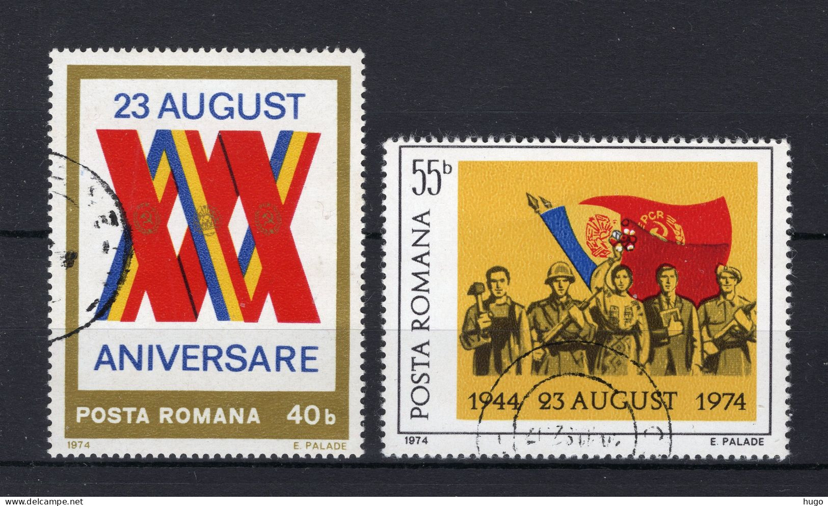 ROEMENIE Yt. 2861/2862° Gestempeld 1974 - Used Stamps