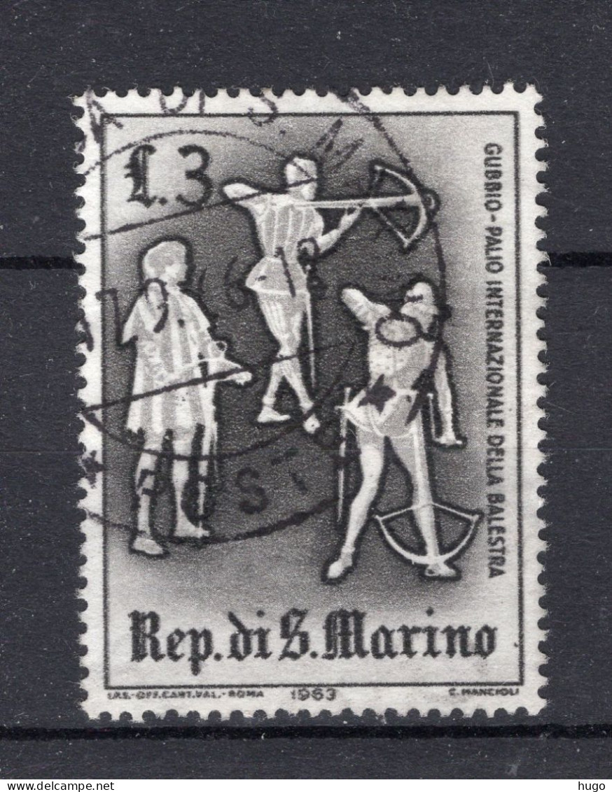 SAN MARINO Yt. 589° Gestempeld 1963 - Usados
