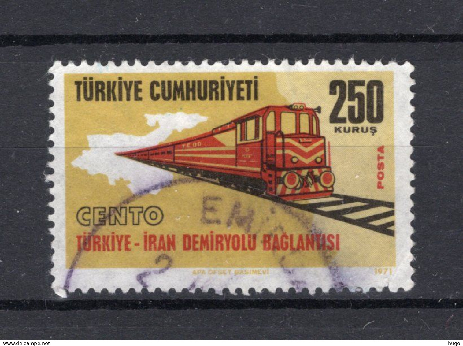 TURKIJE Yt. 2009° Gestempeld 1971 - Usati