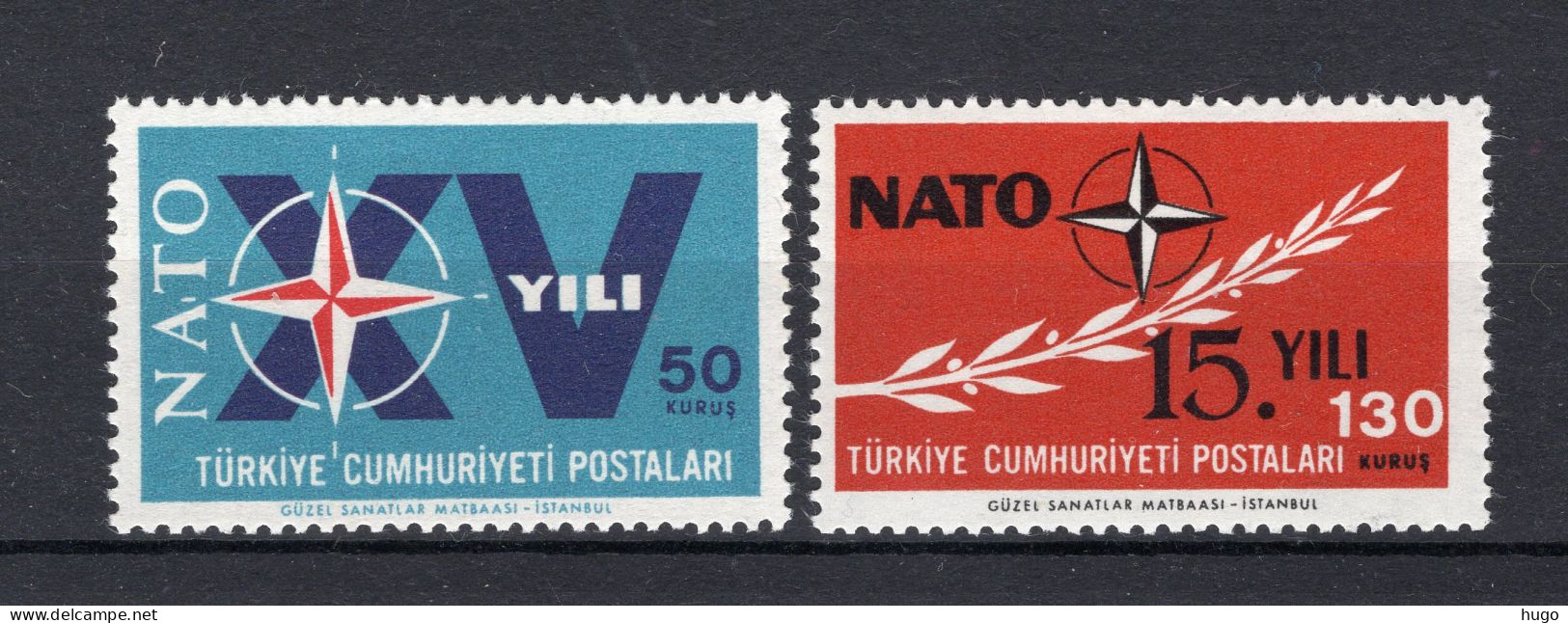 TURKIJE Yt. 1686/1687 MNH 1964 - Neufs