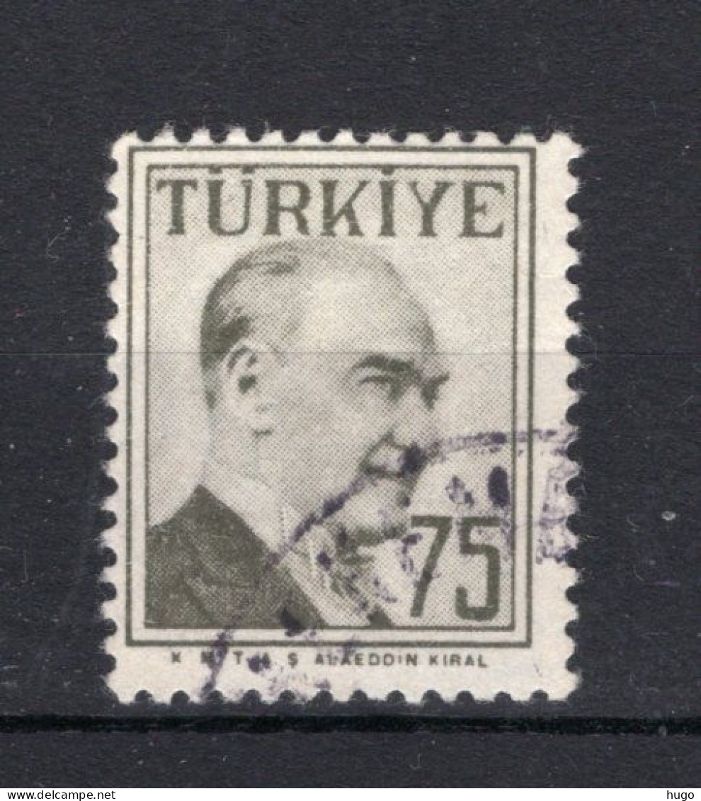 TURKIJE Yt. 1404° Gestempeld 1957-1958 - Usados