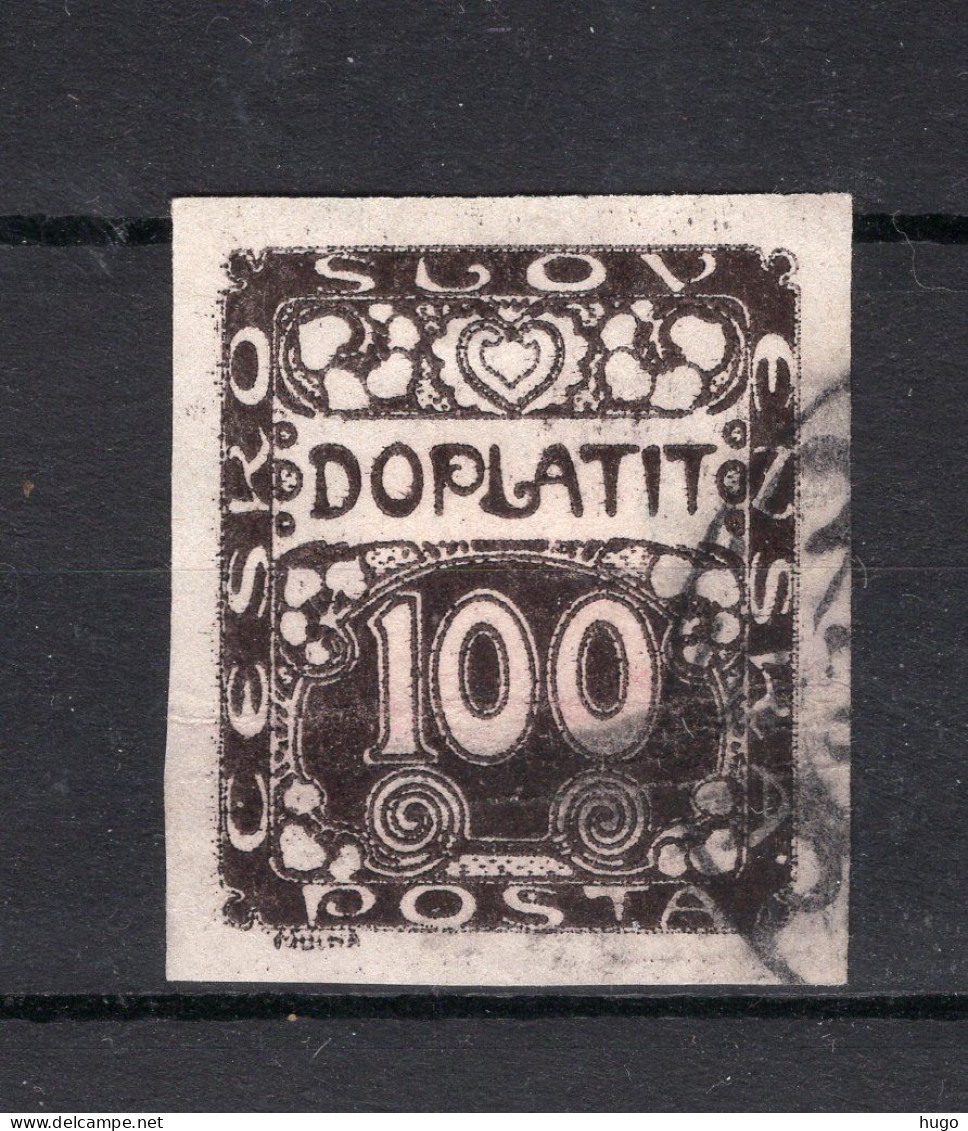 TSJECHOSLOVAKIJE Yt. T9° Gestempeld Portzegel 1919-1922 - Impuestos