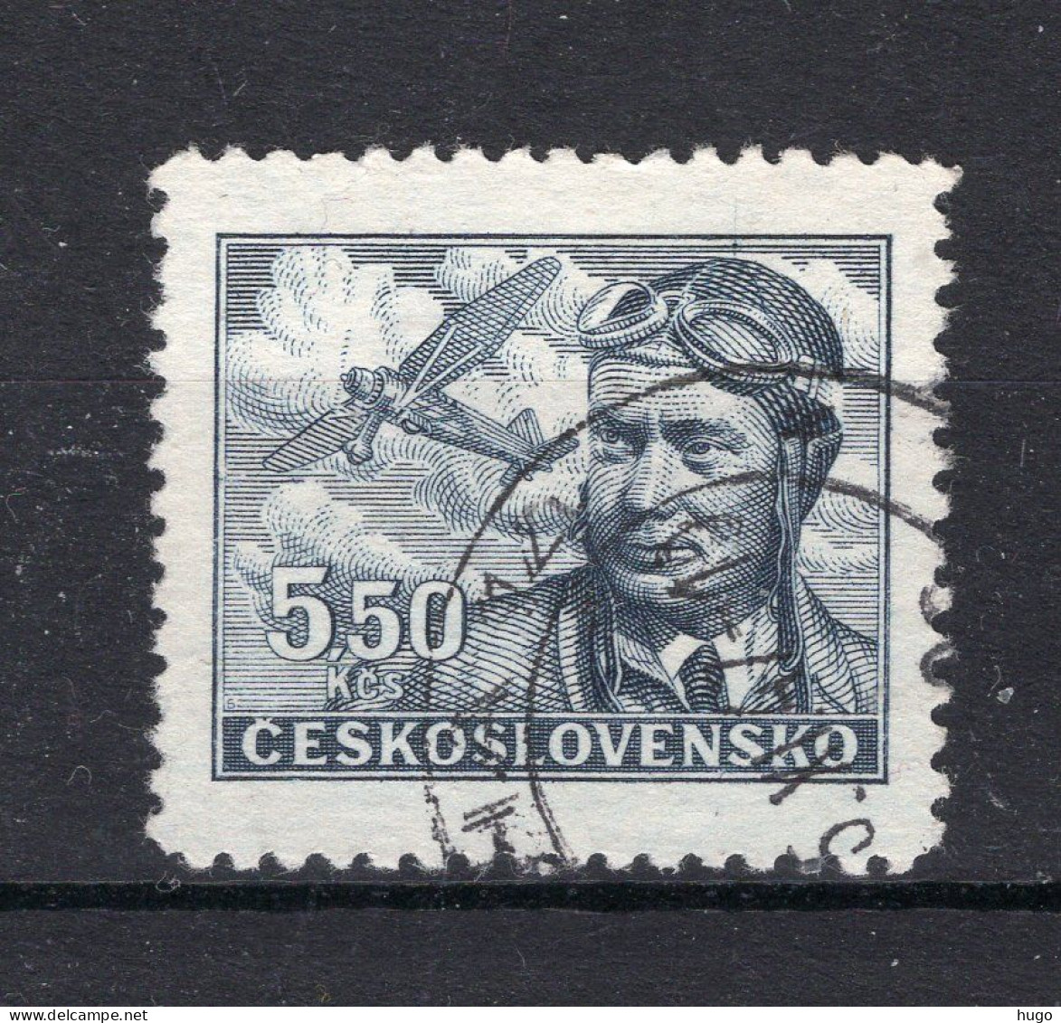 TSJECHOSLOVAKIJE Yt. PA20° Gestempeld Luchtpost 1946-1947 - Posta Aerea