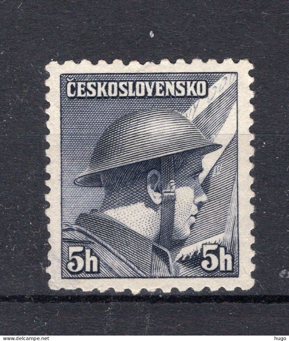 TSJECHOSLOVAKIJE Yt. 401 (*) Zonder Gom 1945 - Unused Stamps