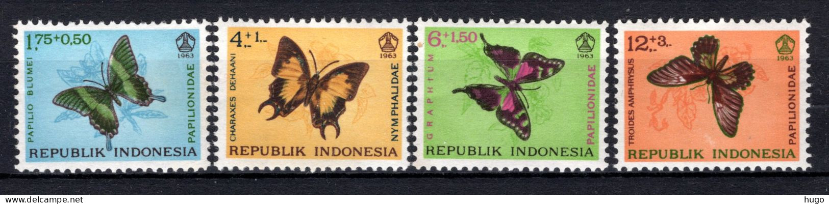 INDONESIE: ZB 420/423** MNH 1963 - 6de Sociale Dag - Indonesië