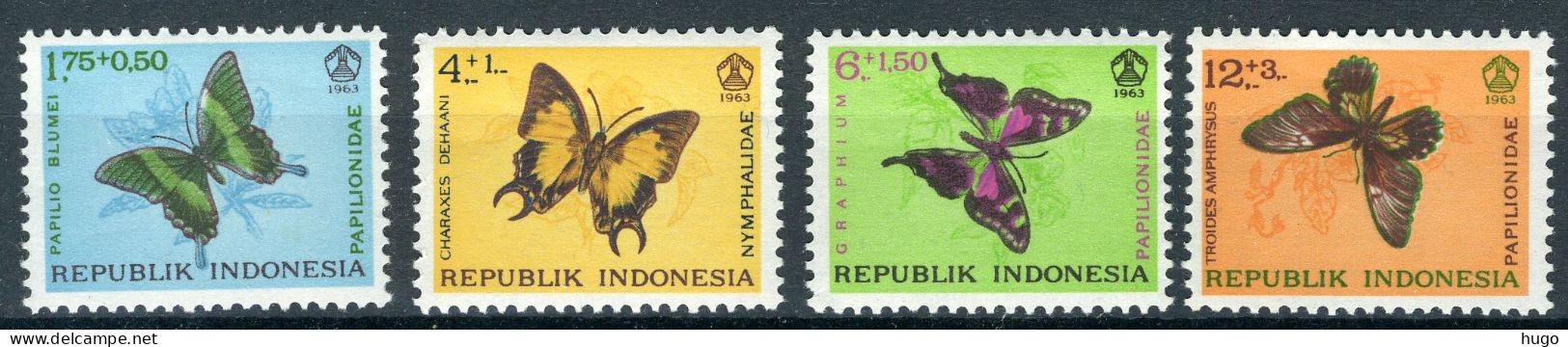 INDONESIE: ZB 420/423 MNH 1963 6de Sociale Dag -3 - Indonesië