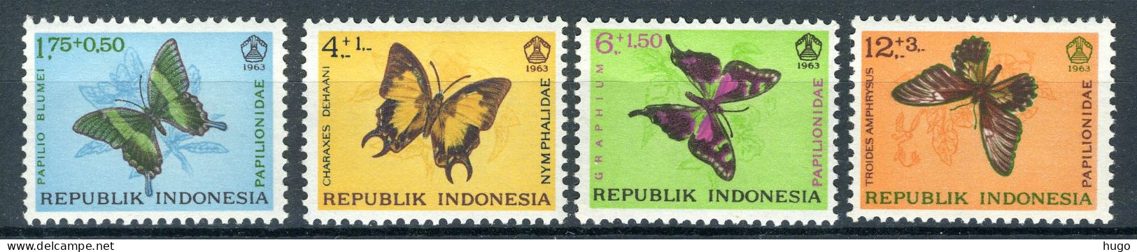 INDONESIE: ZB 420/423 MNH 1963 6de Sociale Dag -2 - Indonesië