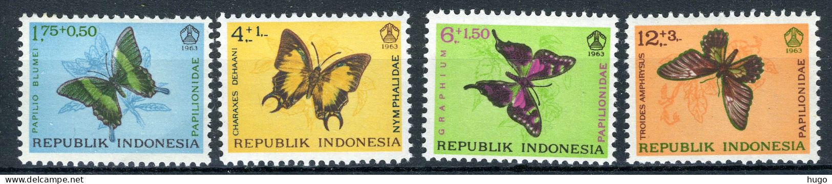 INDONESIE: ZB 420/423 MNH 1963 6de Sociale Dag -1 - Indonesië