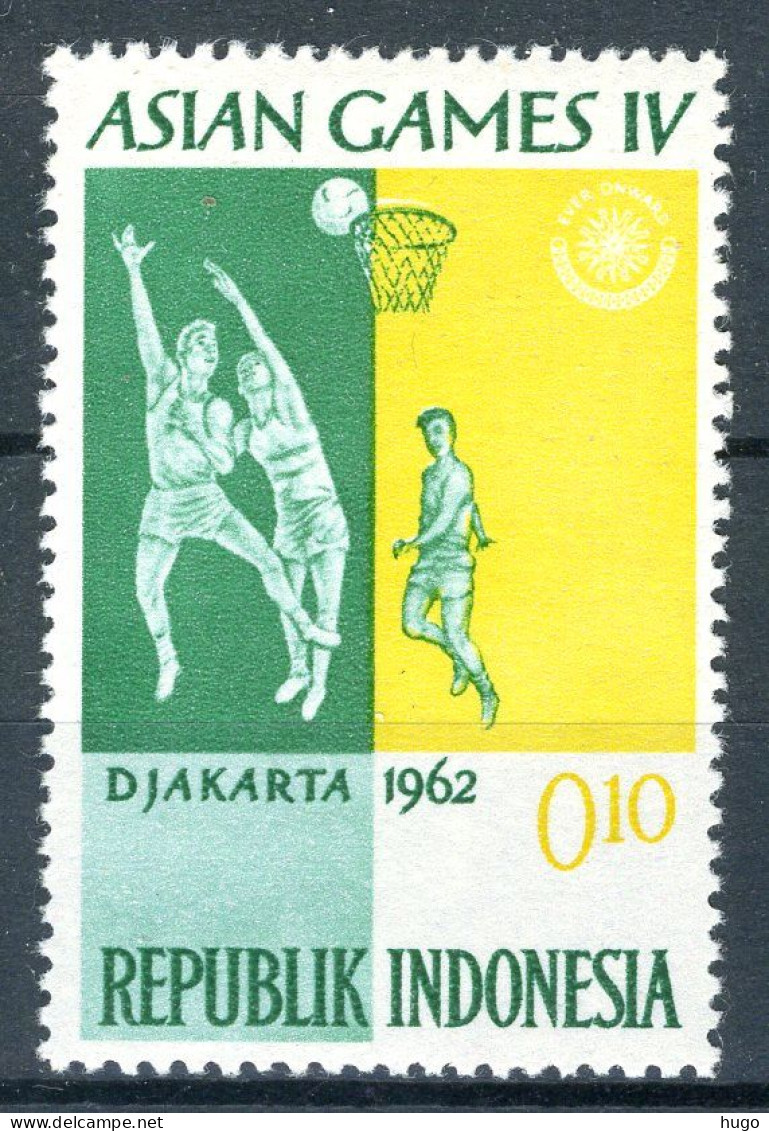 INDONESIE: ZB 349 MNH 1962 4de Aziatische Spelen Te Jakarta - Indonesië