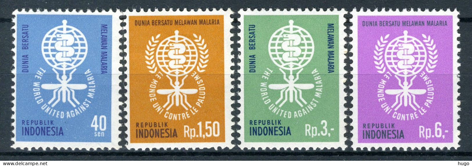 INDONESIE: ZB 336/339 MNH 1962 Antimalaria Campagne - Indonesië
