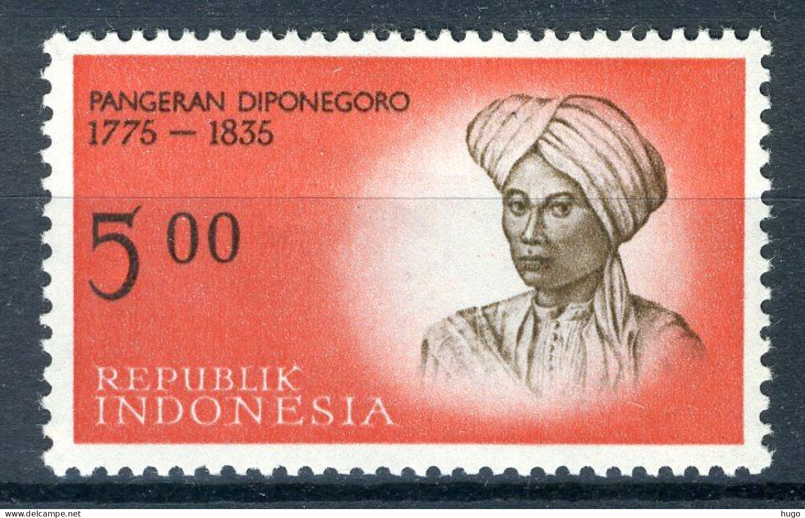 INDONESIE: ZB 317 MNH 1961 Helden Van De Onafhankelijkheid - Indonesië