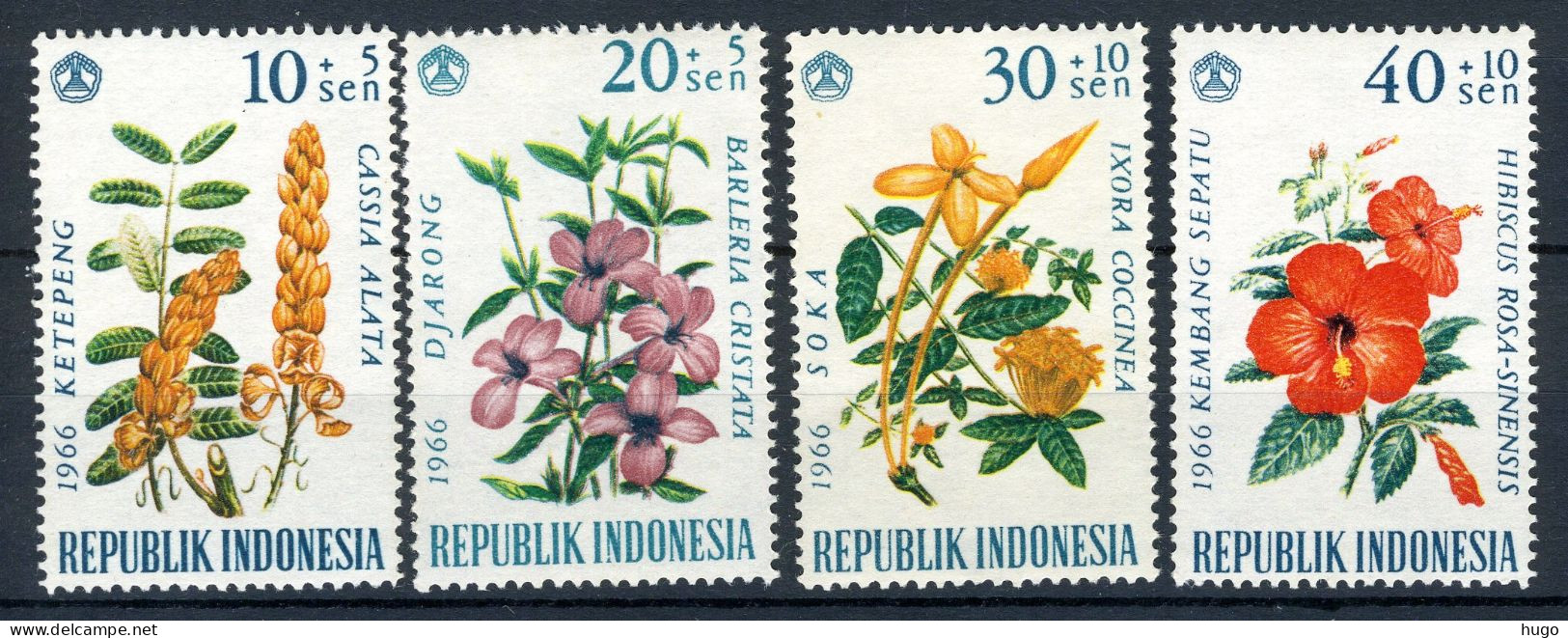 INDONESIE: ZB 511/514 MNH 1966 Ten Bate Van Sociale Instellingen -1 - Indonesien