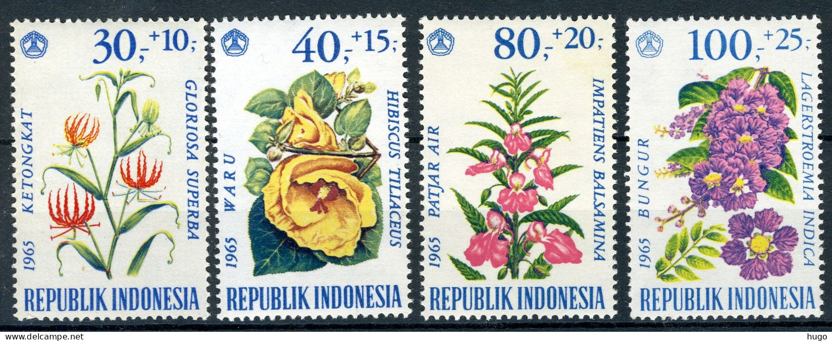 INDONESIE: ZB 498/501 MNH 1965 Ten Bate Van Sociale Instellingen -6 - Indonesien