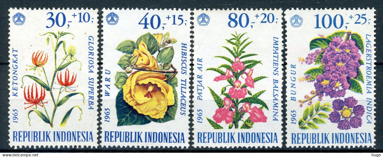 INDONESIE: ZB 498/501 MNH 1965 Ten Bate Van Sociale Instellingen -5 - Indonesien