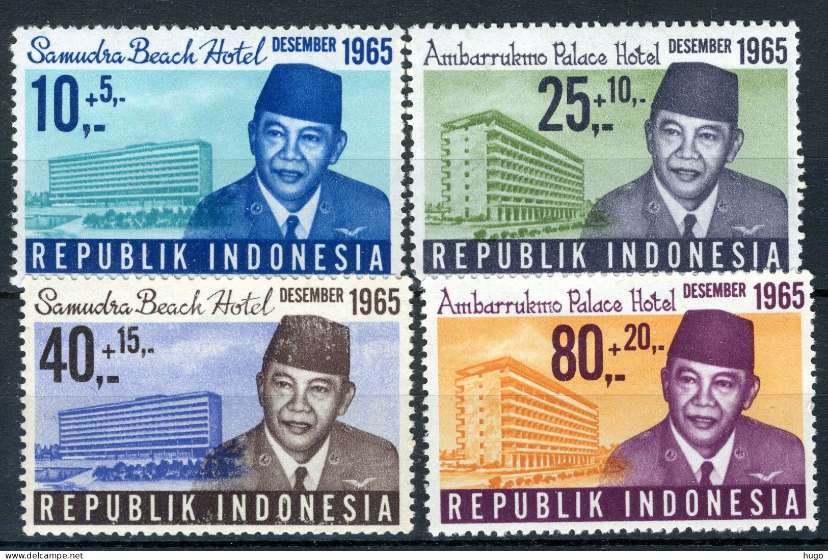 INDONESIE: ZB 494/497 MNH 1965 Bevordering Van Het Toerisme -2 - Indonesien