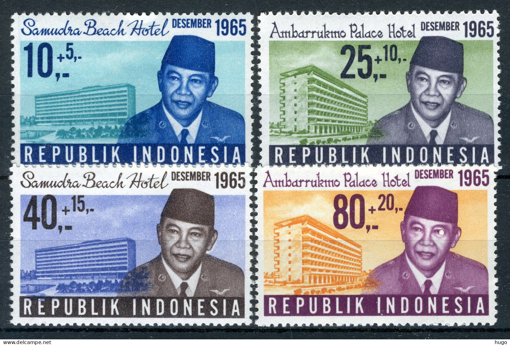 INDONESIE: ZB 494/497 MNH 1965 Bevordering Van Het Toerisme - Indonesien