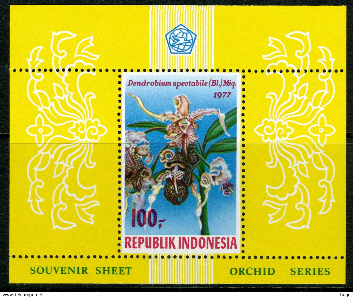 INDONESIE: ZB 904/906 MNH Blok 28/29 1977 Indonesische Orchideën  - Indonesia