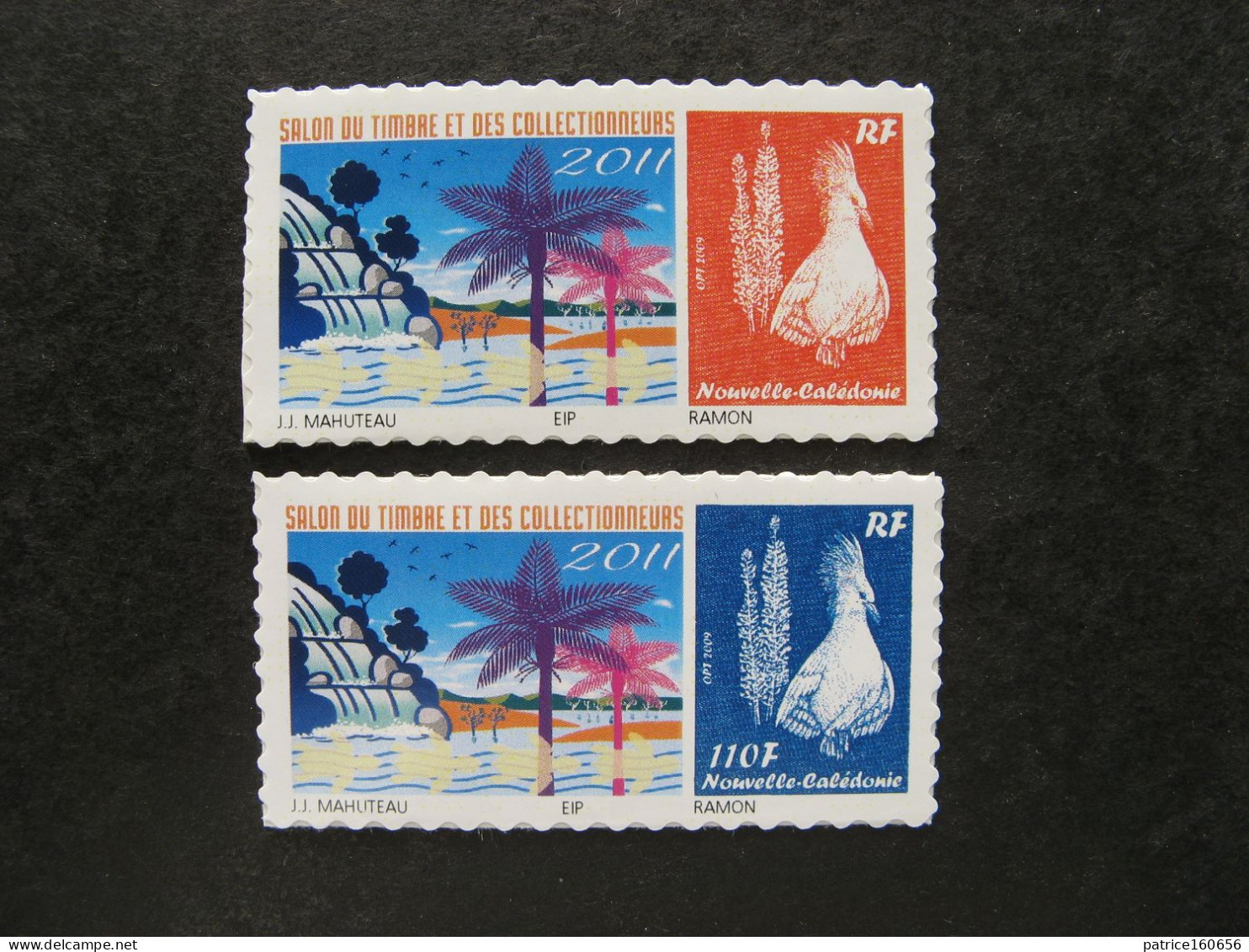 Nouvelle-Calédonie: RARE Et TB Paire N°1126A ET N°1126B, Neufs XX . - Nuevos