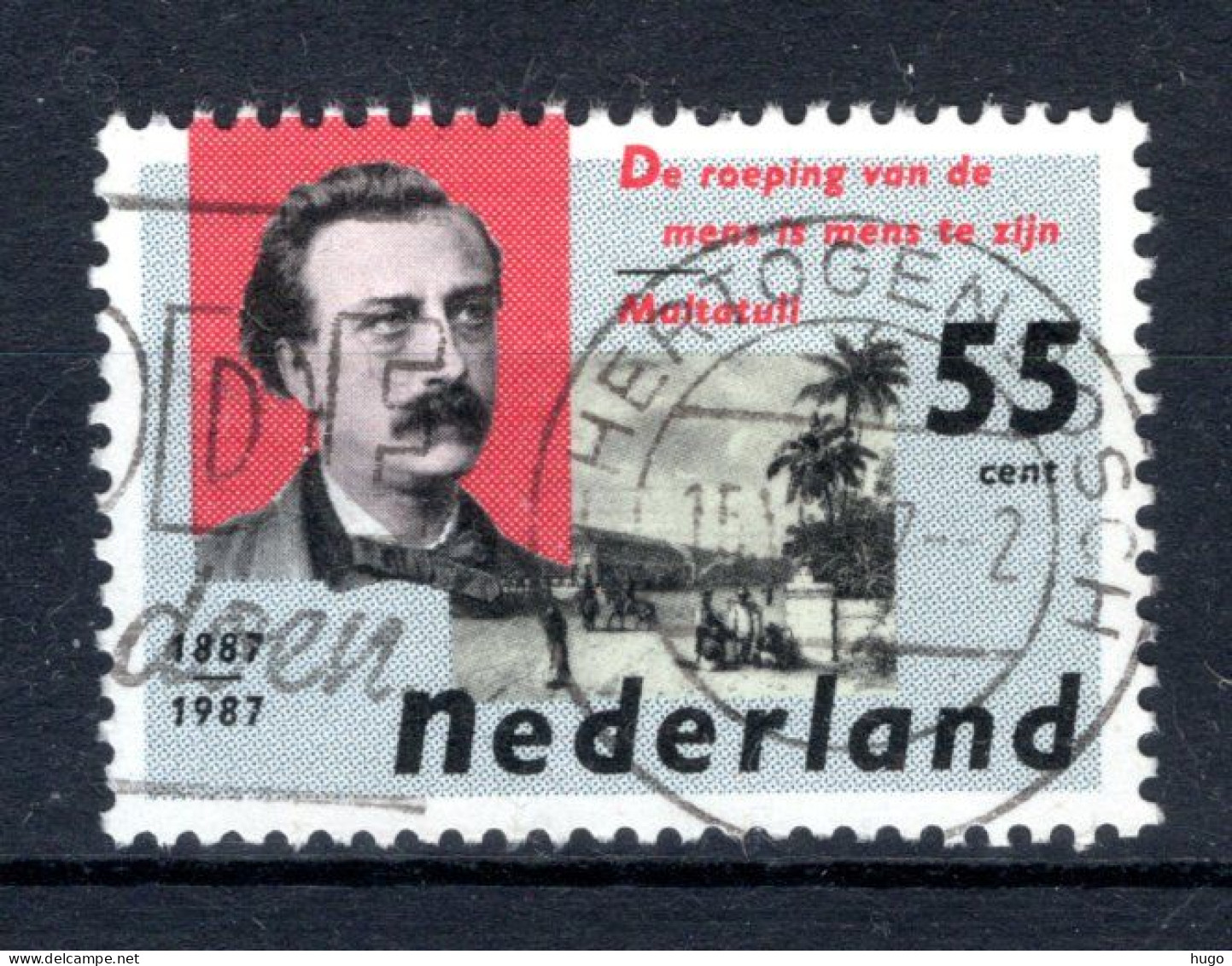 NEDERLAND 1370° Gestempeld 1987 - Nederlandse Literatuur - Gebruikt