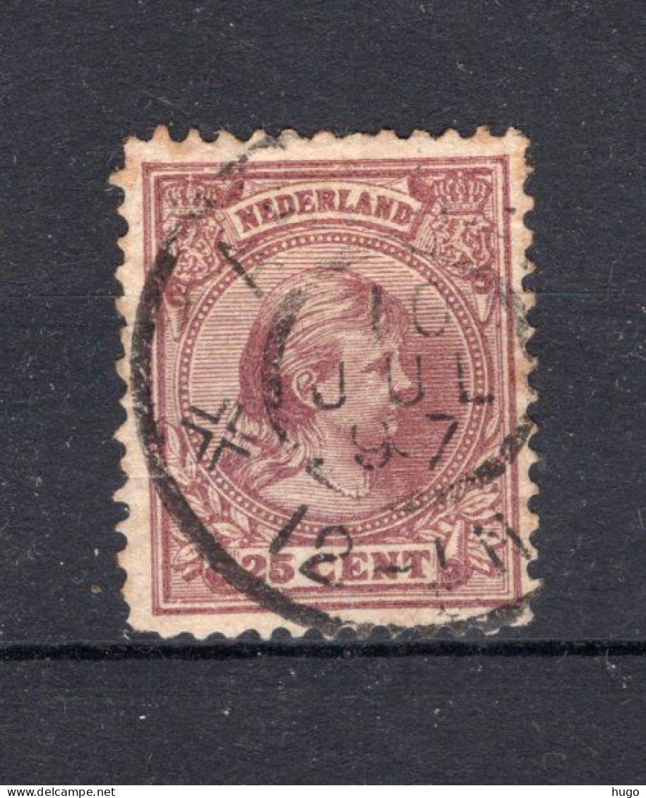 NEDERLAND 42 Gestempeld 1891 - Prinses Wilhelmina - Usati