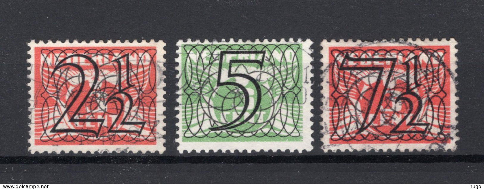 NEDERLAND 356/368 Gestempeld 1940 - Guilloche (Traliezegels) - Usados