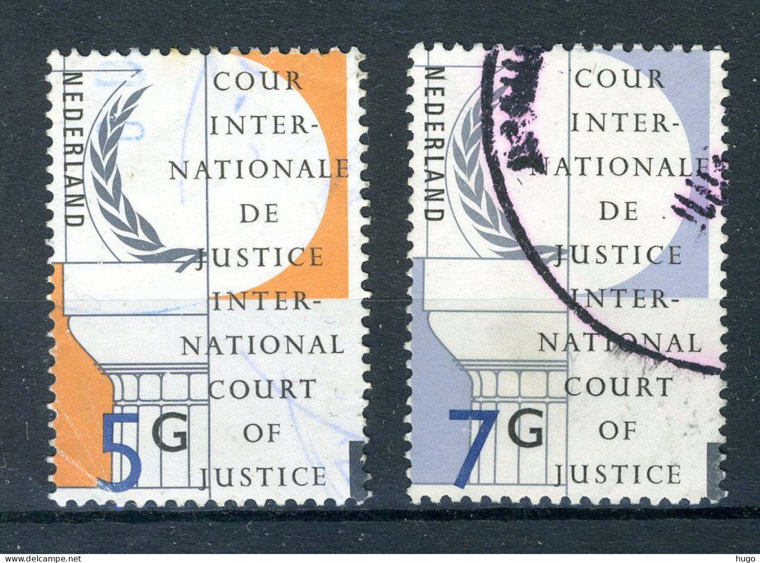 NEDERLAND D57/58 Gestempeld 1989-1994 - Dienstmarken
