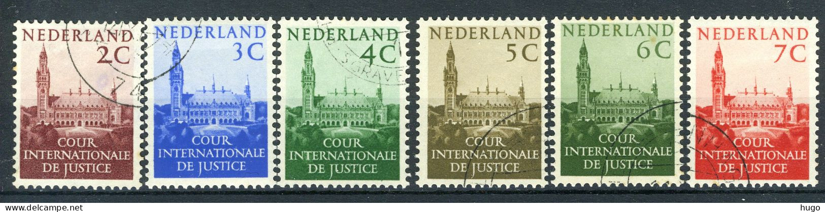 NEDERLAND D27/32 Gestempeld 1951-1953 - Dienstmarken