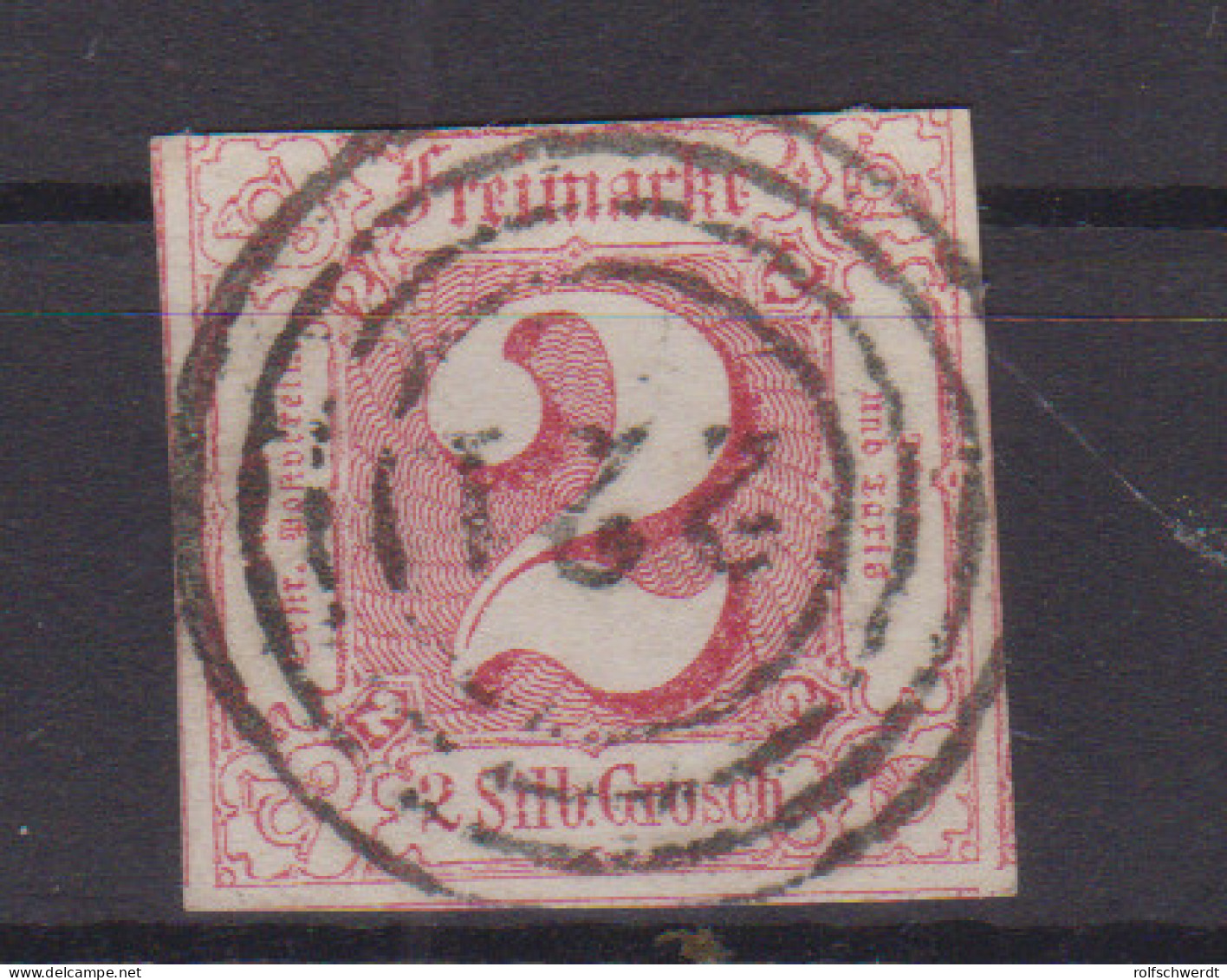 Ziffer 1 Sgr. Mit Nummernstempel 221(= Apolda) - Otros & Sin Clasificación