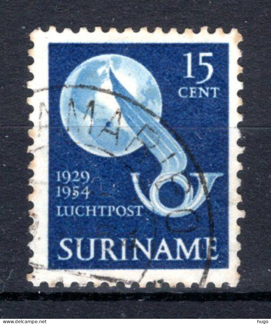 SURINAME LP32° Gestempeld 1954 - Herdenkingszegel - Suriname ... - 1975