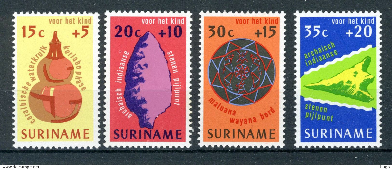 SURINAME 649/652 MNH 1975 - Kinderzegels. - Suriname ... - 1975