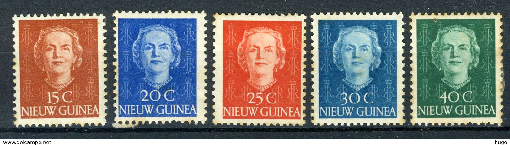 NL. NIEUW GUINEA 10/14 MH 1950-1952 - Koningin Juliana - Niederländisch-Neuguinea