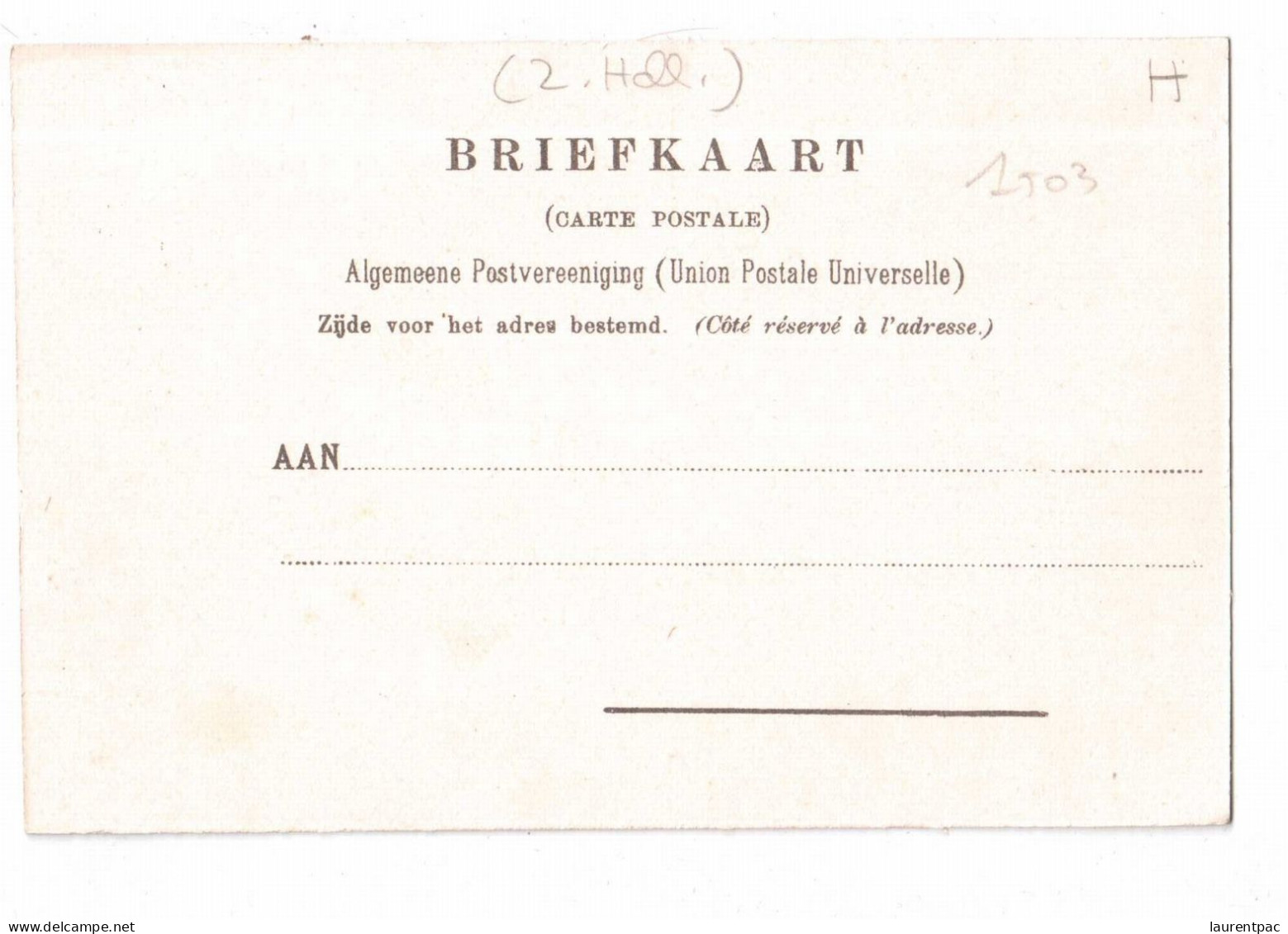 Leiden - Bloemencorso 19 April 1904 - édit. Emrik & Binger  + Verso - Leiden