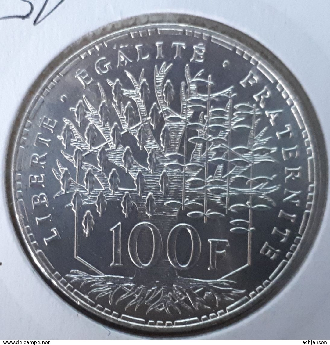 France, 100 Francs 1984 - Silver - 100 Francs