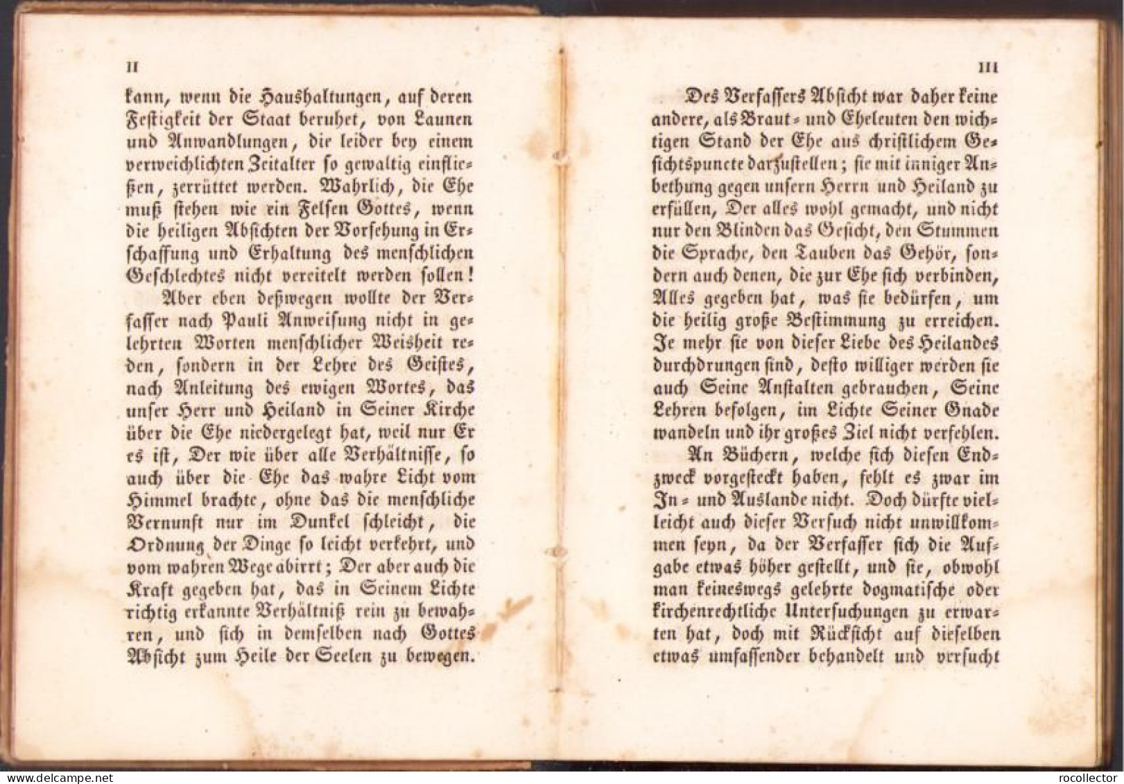 Die Ehe Nach Dem Willen Unseres Herrn Und Heilandes Jesu Christi Von Joseph Pless, 1832 Wien C1691 - Libri Vecchi E Da Collezione